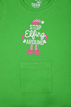 Load image into Gallery viewer, DERIN Bodysuit/Onesie with Hidden Abdominal Access for G-Tube Use (1-9 Years) Elf