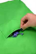 Load image into Gallery viewer, DERIN Bodysuit/Onesie with Hidden Abdominal Access for G-Tube Use (8-15 Years) - Christmas Green