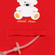 Load image into Gallery viewer, Bodysuit/Onesie, Hidden Abdominal Access for G-Tubes (3-11 Years) - Teddy